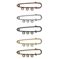 "Zlatka" Булавка для подвесок PO-050 5 см №01 под золото