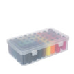 " Gamma" Органайзер для хранения ниток ОМ- 042/ 1 пластик 23. 5 x 13. 5 x 6. 5 см розовый\ прозрачный